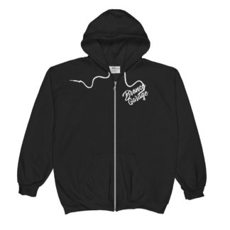 Unisex Monster  Zip Hoodie